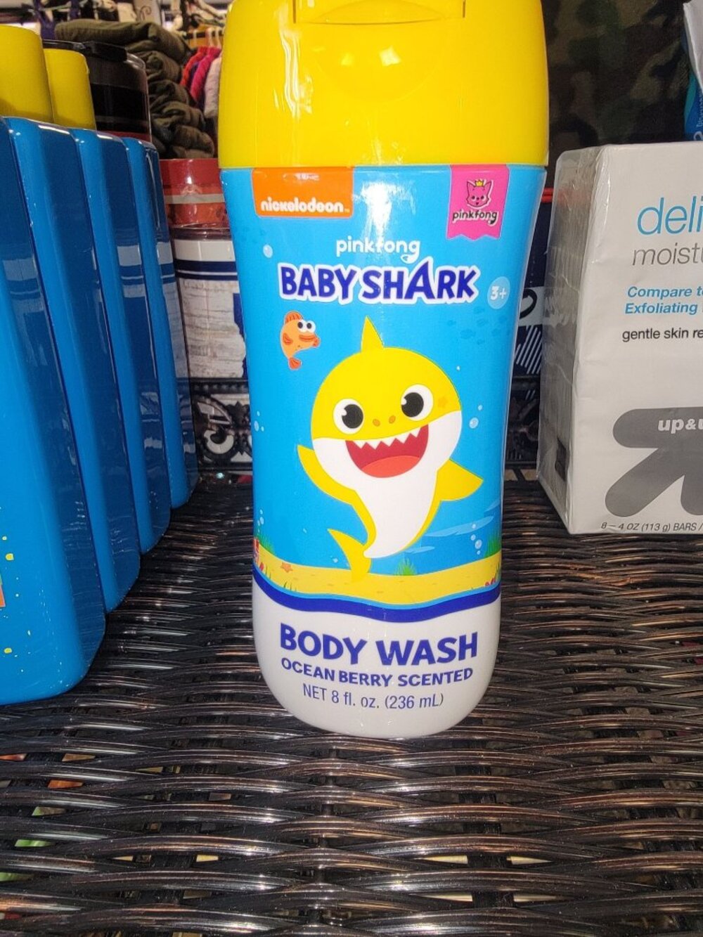2 Baby Shark Ocean Berry Scented 8 Fl Oz Body Wash For Kids